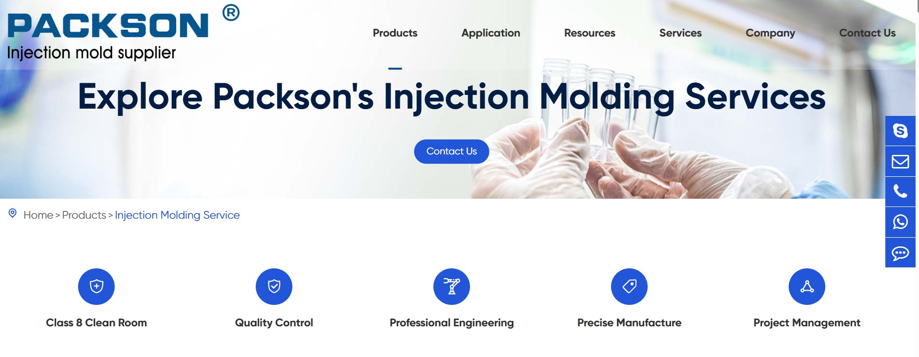 Packson mold